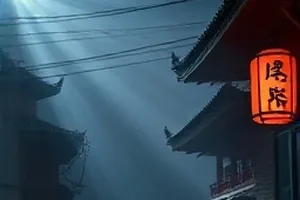 晨雾航线 集装箱码头清晨雾景